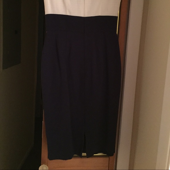 New Kay Unger Navy and White Dress - Picture 4 of 4
