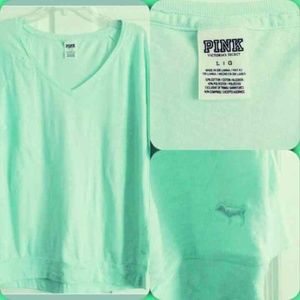 VS PINK mint green sweater