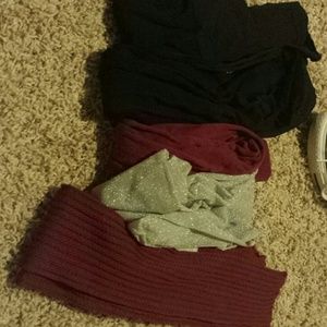 5 black UO tight bundle