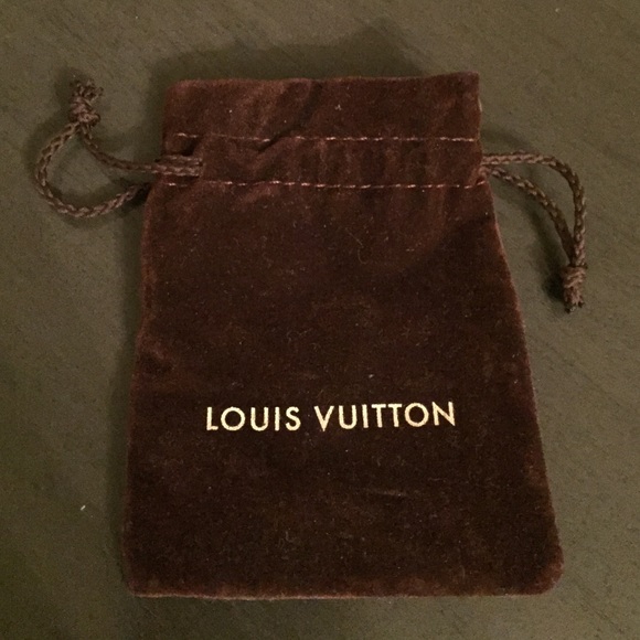 Louis Vuitton jewelry dust bag