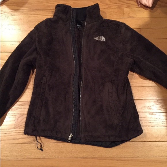 Brown north face jacket