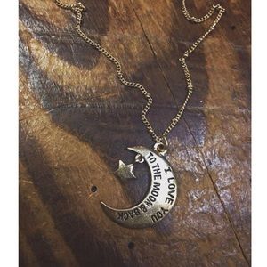 "I love you to the moon"