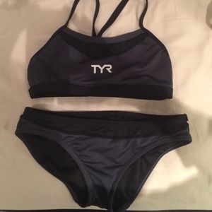 Women's TYR two piece bathing suit