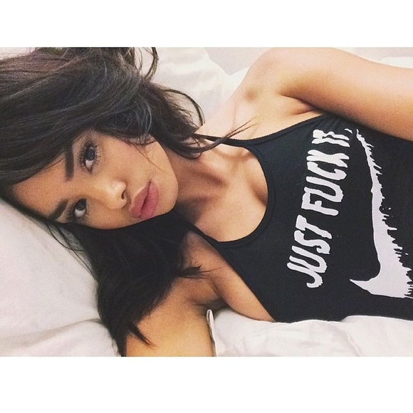 O-Mighty Tops - Just Fuck It Black Halter Top