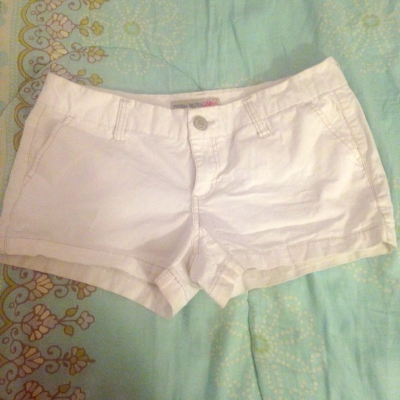 White short shorts!!