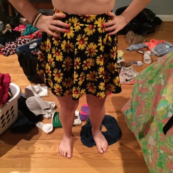 Cute sunflower skirt