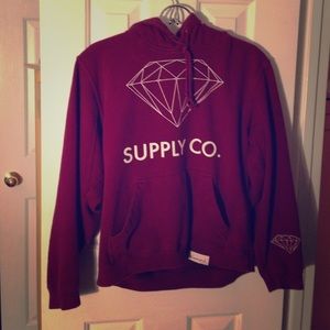 Diamond supply co. Hooded sweater