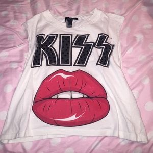 Kiss Forever21 Muscle Tee - Size M