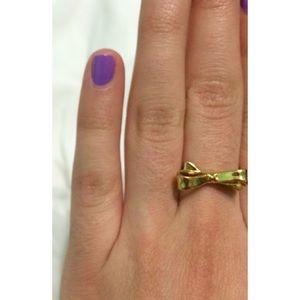 Kate spade mini bow ring