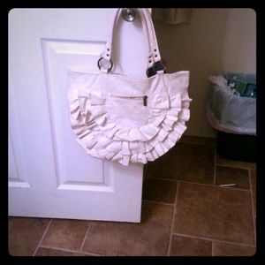 White purse