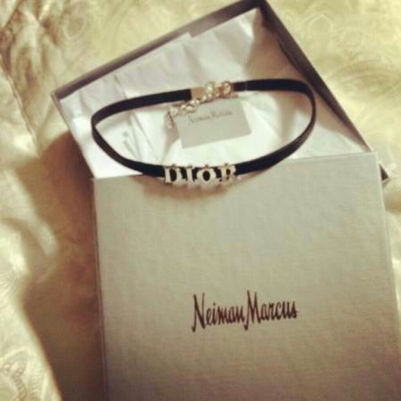 65% off Dior Jewelry - Christian Dior Choker Necklace from