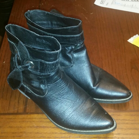Black boots