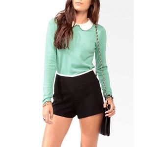 F21 Peter Pan Collared Sweater