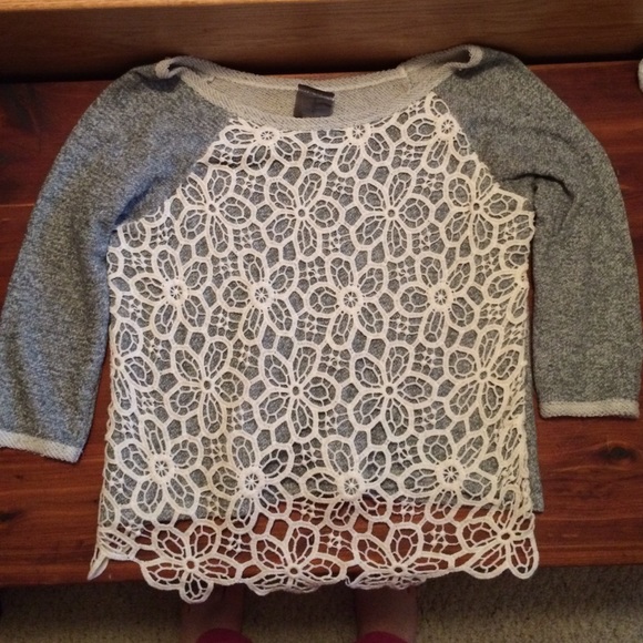Moon Collection Lace Sweater