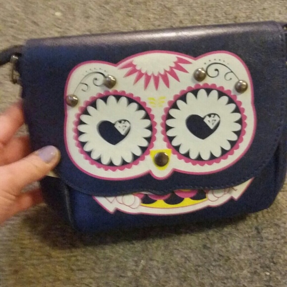 Owl cross body bag