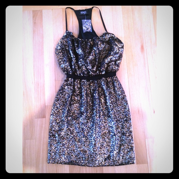 Sequin Mini Dress