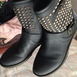 Steve Madden Monica Biker Studded Bopts