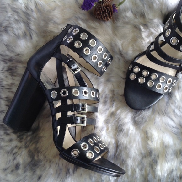 MICHAEL Michael Kors Shoes - NEW MICHAEL Kors chunky ankle strap BLACK sandals