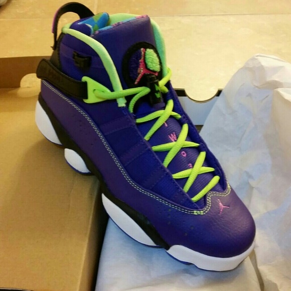 New Jordan Belair 6 rings sz 6Y