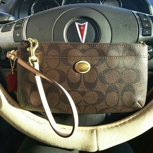 Coach wristlet