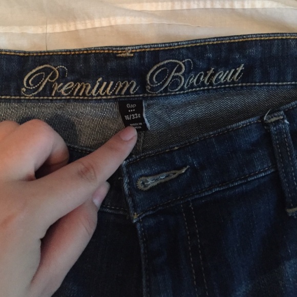 Gap size 16 bootcut jeans - Picture 2 of 3