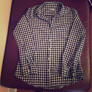 Gingham button down