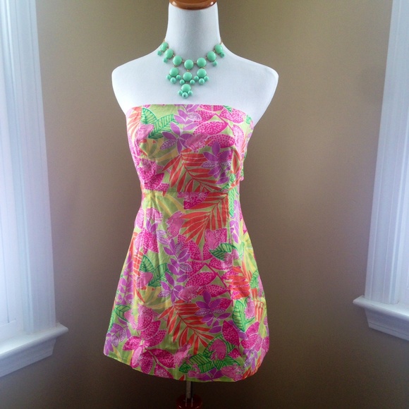 Lilly Pulitzer Dresses & Skirts - Lilly Pulitzer Strapless Dress