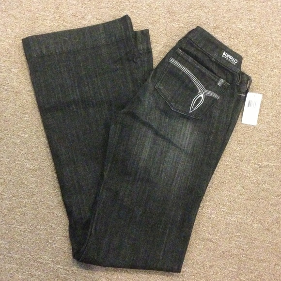 Women's buffalo black/grey jeans NWT 27
