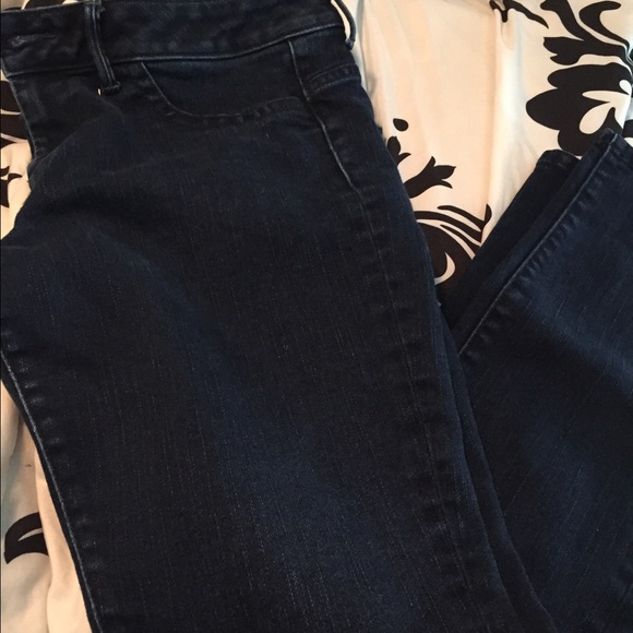 Dark blue skinny jeans