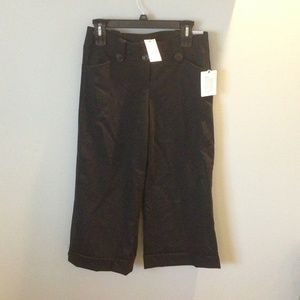 NWT express wide leg cropped dress pants 4