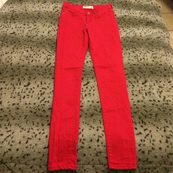 Read cotton on jeans!