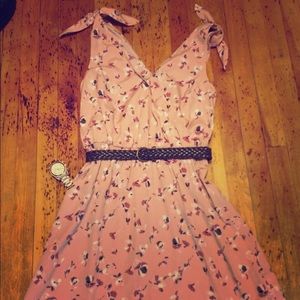 Pink Floral LC Lauren Conrad Dress