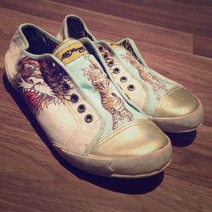 Ed hardy tiger sneakers