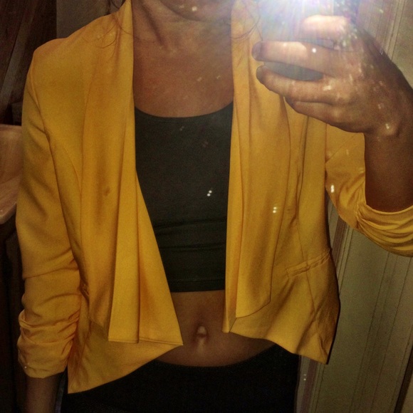 Yellow/Gold Blazer💛