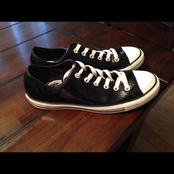 Rare Patent leather Converse
