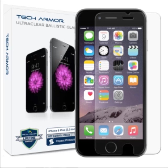 Ballistic glass screen protector for iPhone 6 Plus