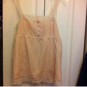 Pail pink plush tank.