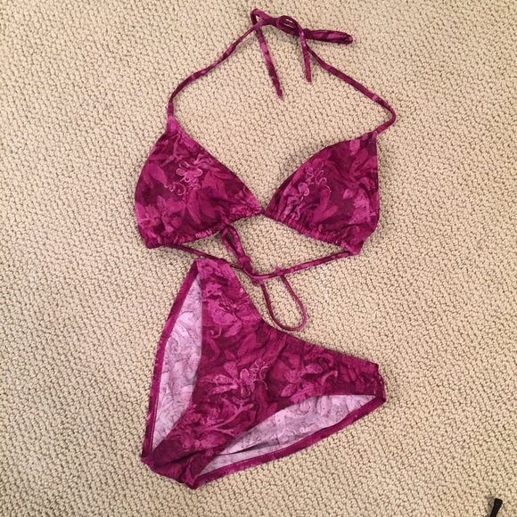 Two piece bathing suit