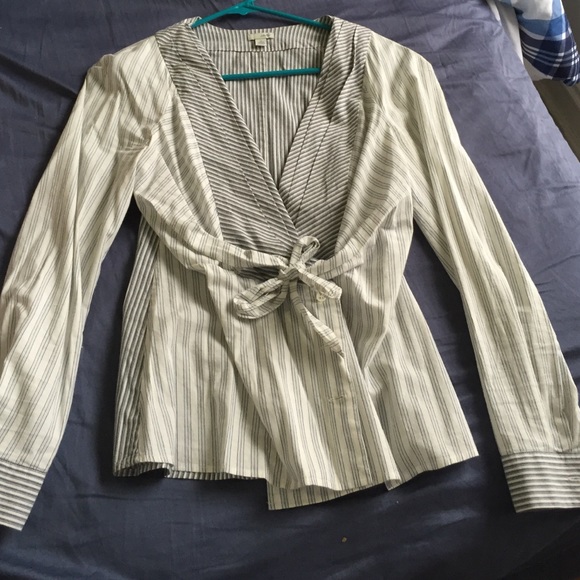 Nautical Anthropologie blouse