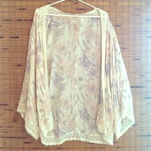 Free people Floral Kimono