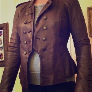 100% leather Bebe jacket