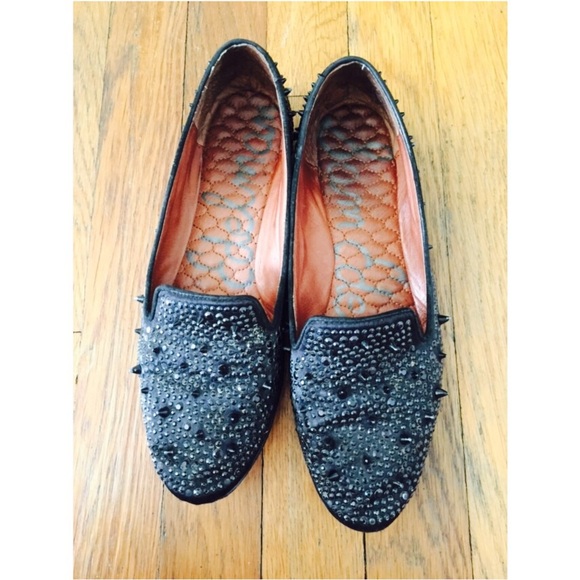 ❌ SOLD ❌Sam Edelman Spiked Loafers - Picture 2 of 4