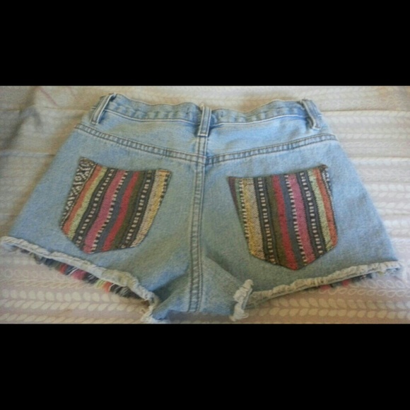 Aztec Print Shorts - Picture 2 of 2