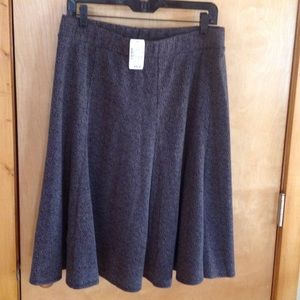 Textured Grey Skirt