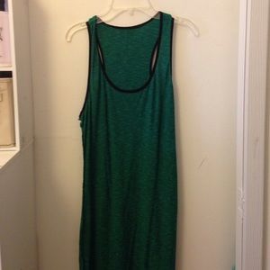 Green body dress