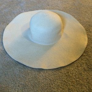 Oversized beach hat