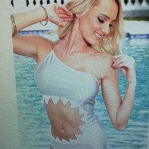 Sexy shark monokini