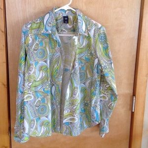 Paisley Gap Blouse