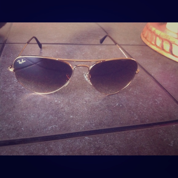 Smaller Framed Aviator Ray Ban sunglasses
