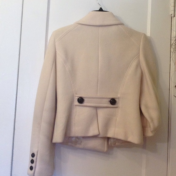 Bebe ivory wool coat - Picture 3 of 3